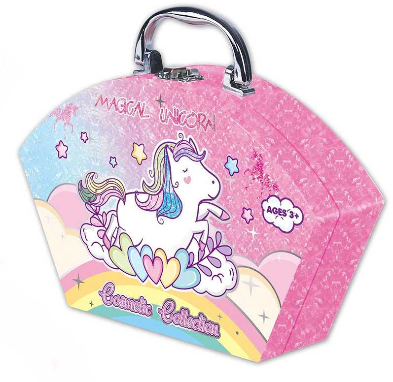 Pronice UNICORN BOX OF NAIL COSMETICS MAKEUP MAKEUP GROŽIO RINKINYS