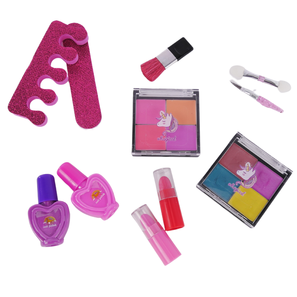 Pronice UNICORN BOX OF NAIL COSMETICS MAKEUP MAKEUP GROŽIO RINKINYS