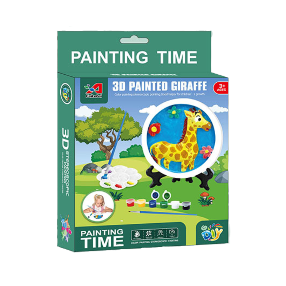 Pronice Creative Giraffe Painting Set LITTLE ARTIST ARTISTIC PAINT SET