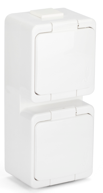 Montis Dvigubas lizdas 2P+Z atsparus purslams NT-6S/P Montis