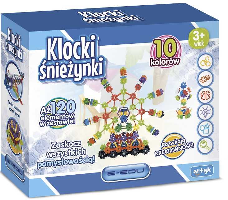 Snaigės e-edu blokai 120 el. - Artyk