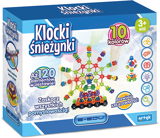 Snaigės e-edu blokai 120 el. - Artyk