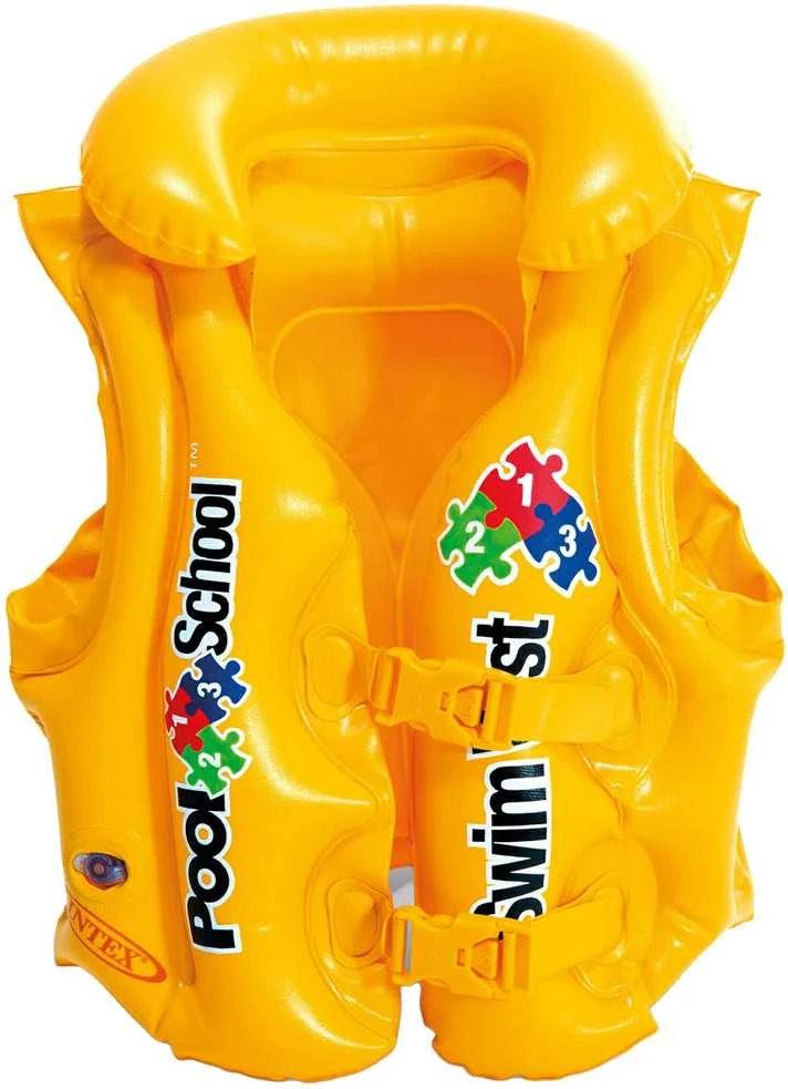 Intex Deluxe Swim Vest Pool School 58660EU Geltona