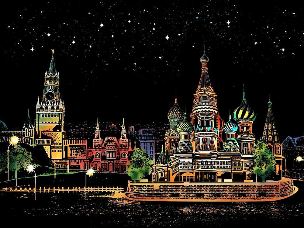 Norimpex Didelė magiška "scratch Art" spalvinimo knygelė su pieštuku
