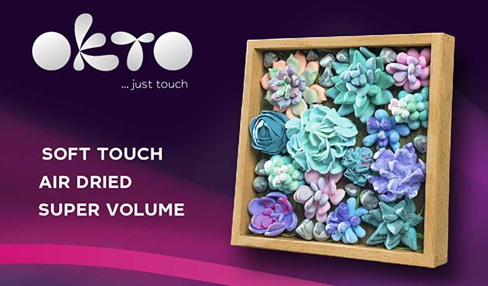 Plastilinas Okto SUCCULENTS TENDERNESS ETC10010