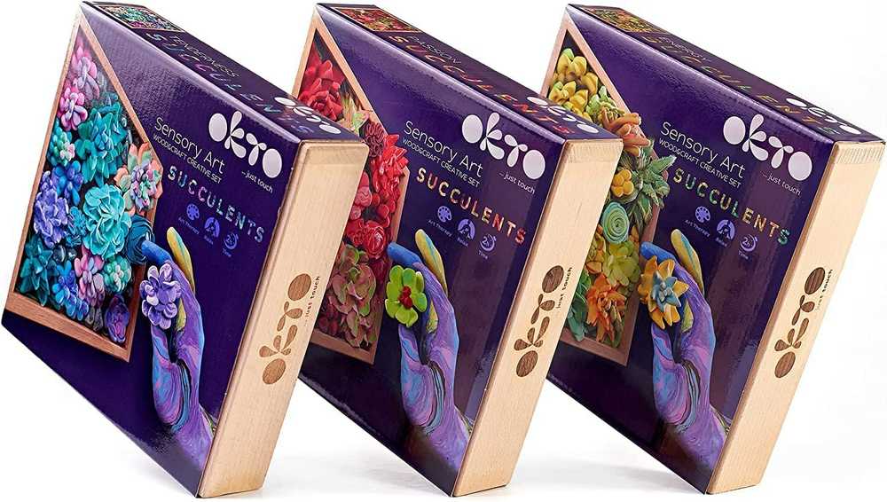 Plastilinas Okto SUCCULENTS TENDERNESS ETC10010