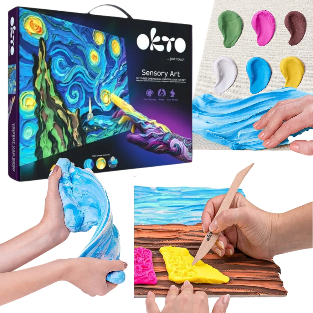 Plastilinas Okto Starry Night ETC10005