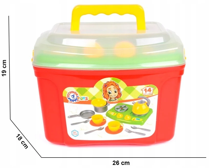 Technok Rinkinys kuchenny 10 box TEH5934 05934