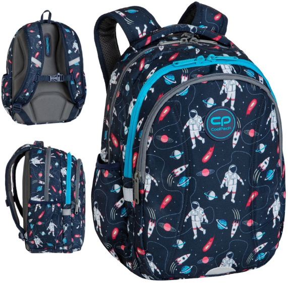 Cool Pack Mokyklinė kuprinė CoolPack E48532, mėlyna, 21 L