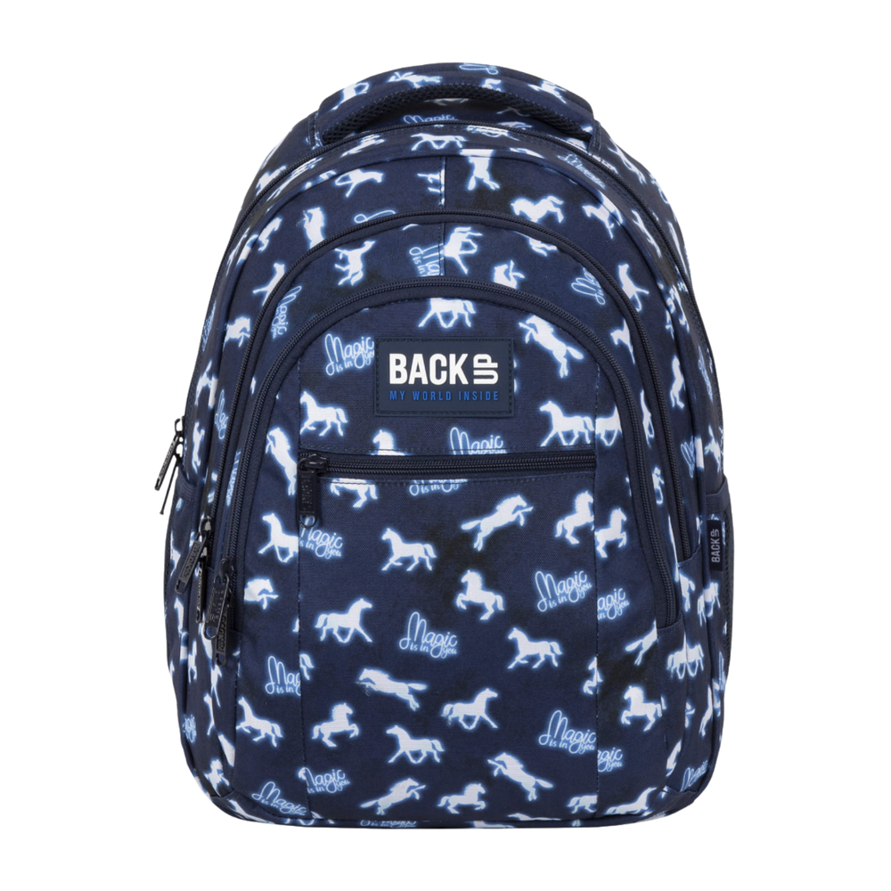 Back Up Mokyklinė kuprinė BackUP Horse, 26 l