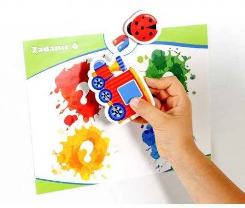 Roter Kafer Magnetic žaidimas Spalvos ir figūros
