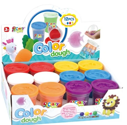 Trifox plastilinas 6 spalvos A-3488 56331