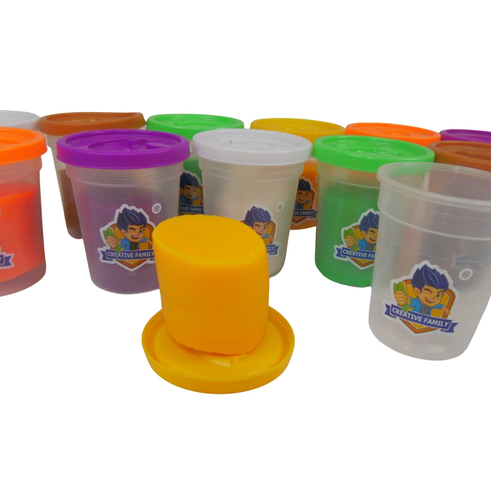Trifox plastilinas 6 spalvos A-3488 56331
