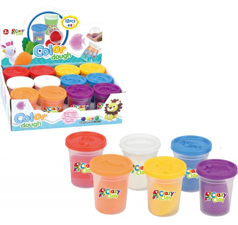 Trifox plastilinas 6 spalvos A-3488 56331