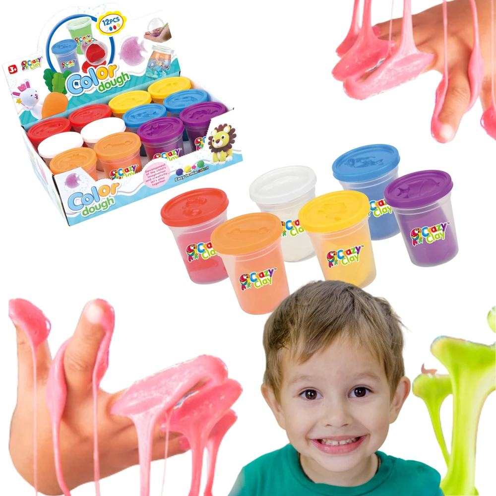 Trifox plastilinas 6 spalvos A-3488 56331