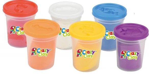 Trifox plastilinas 6 spalvos A-3488 56331