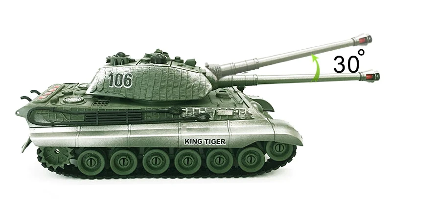 Dromader Czolg King Tiger su paketu (00753)
