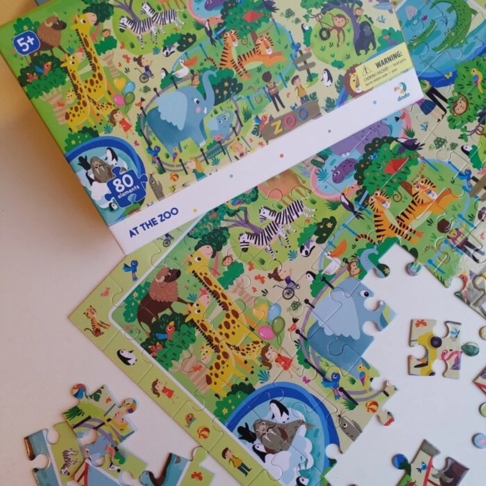 Dėlionė TM Toys Dodo stebėjimo galvosūkis zoologijos sode