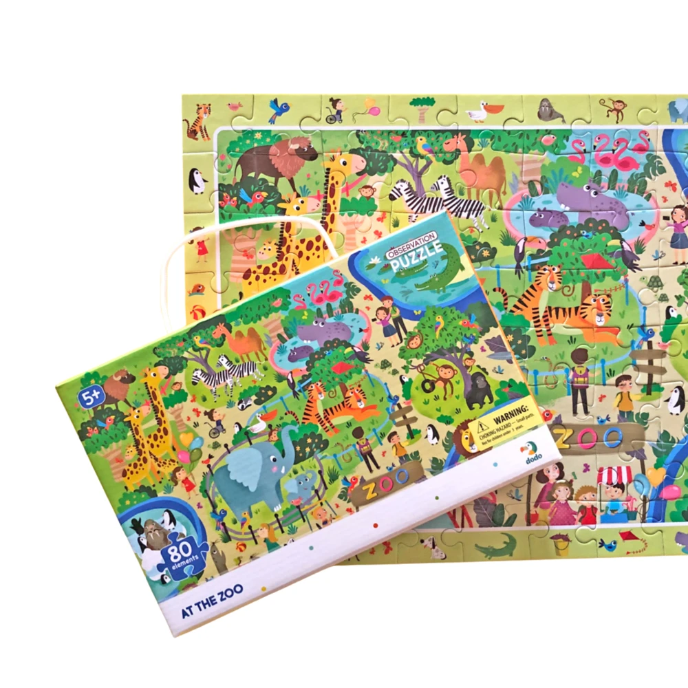 Dėlionė TM Toys Dodo stebėjimo galvosūkis zoologijos sode