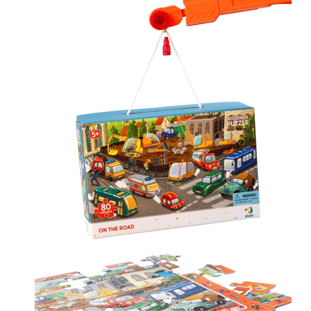 Dėlionė Dodo Puzzle obserwacyjne 80 Na drodze
