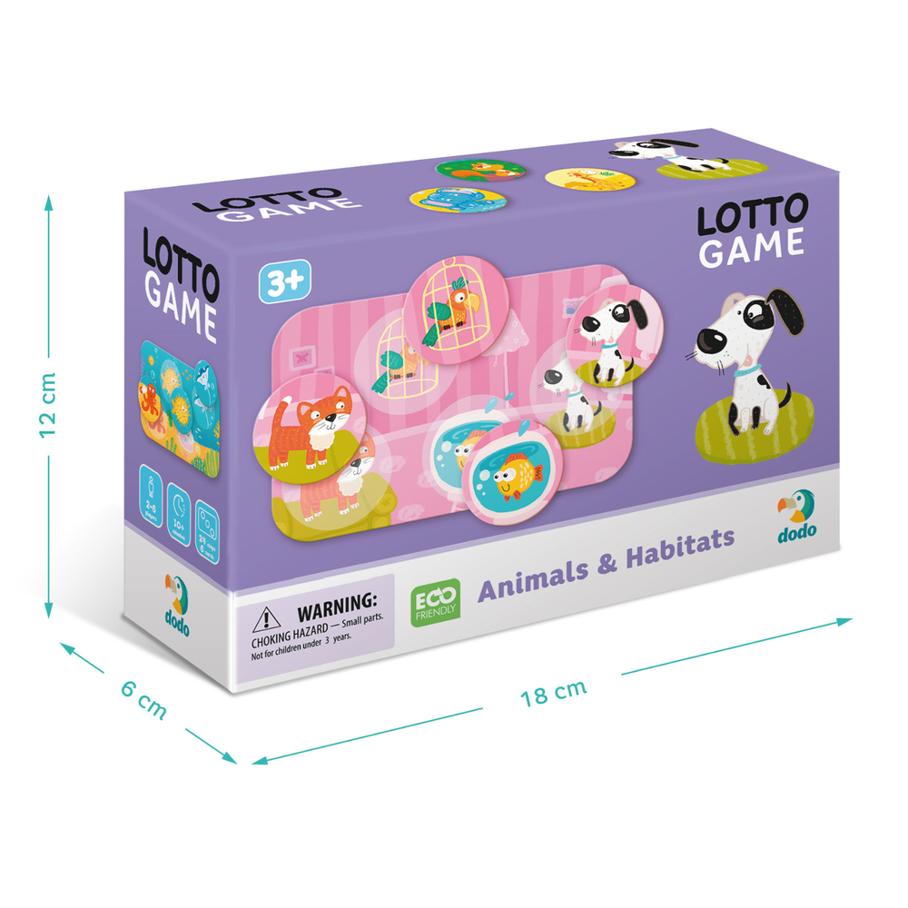 Dodo stalo žaidimas Gyvūnų loto