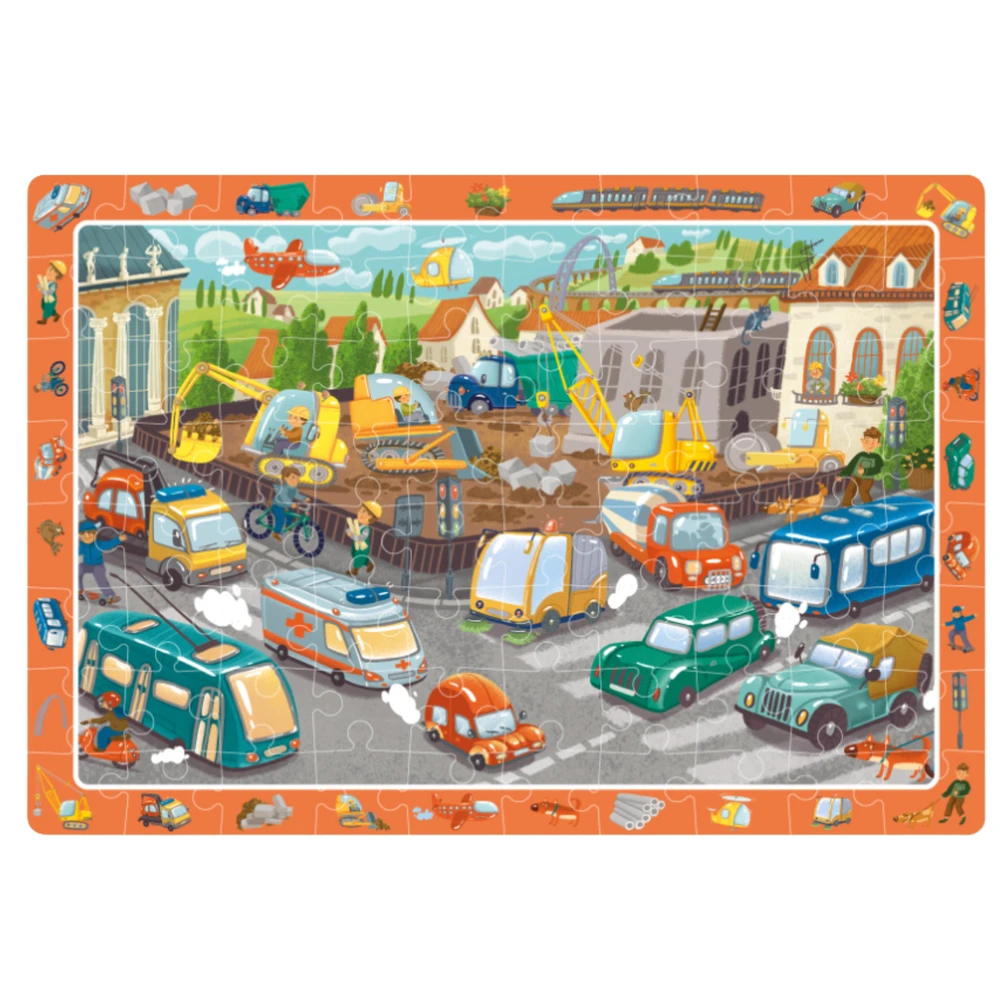Dėlionė Dodo Puzzle obserwacyjne 80 Na drodze