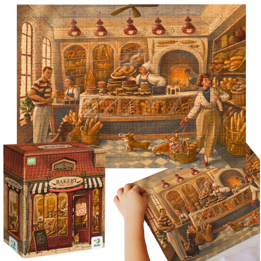 Dodo dėlionė Kepyklėlė (300 det.)