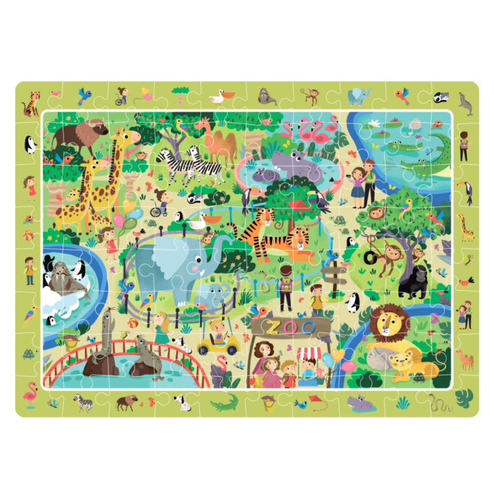 Dėlionė TM Toys Dodo stebėjimo galvosūkis zoologijos sode