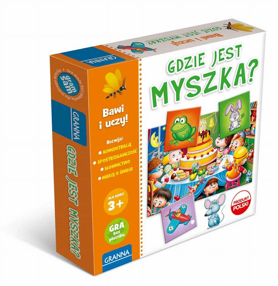 Žaidimas Kur pelė GRANNA 4304