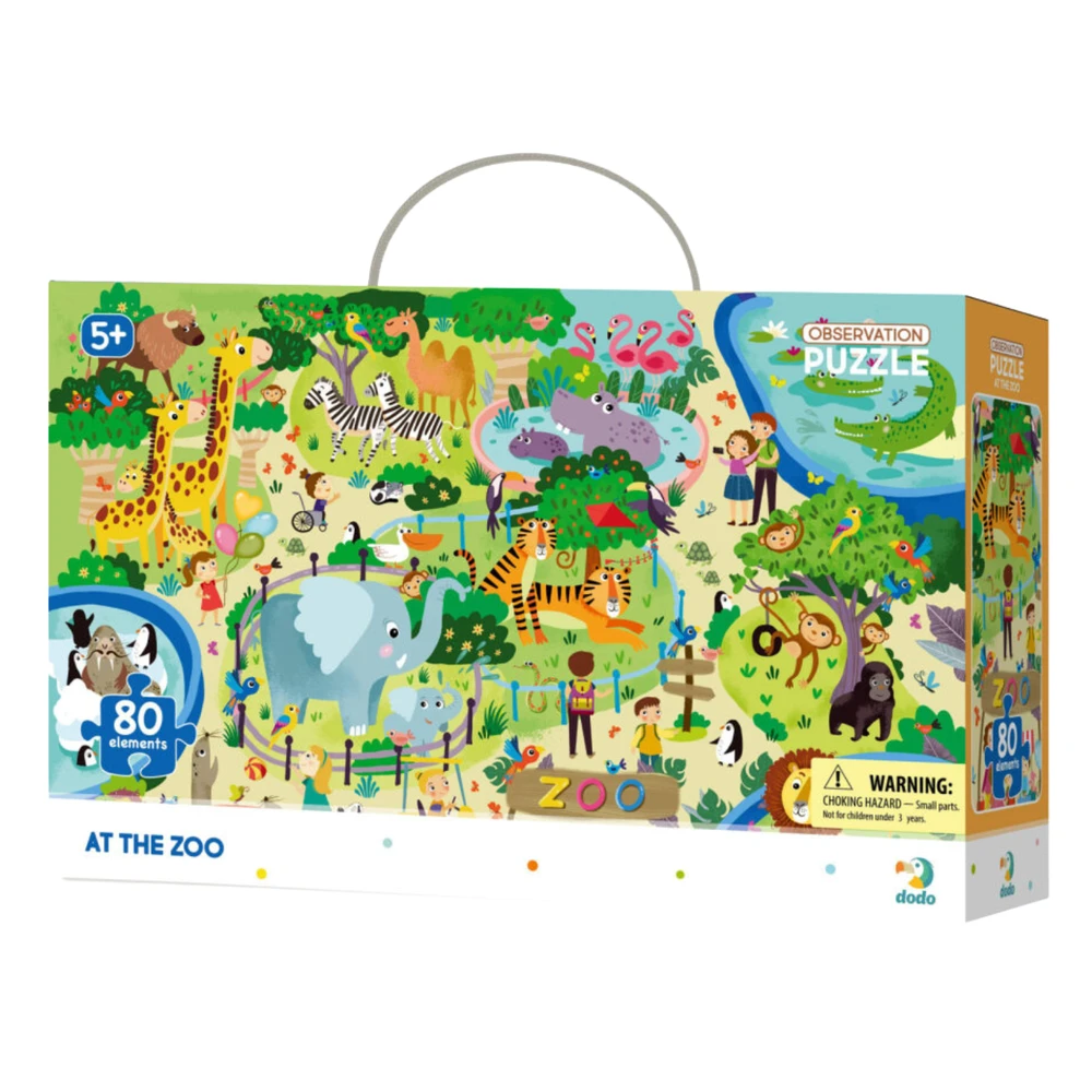 Dėlionė TM Toys Dodo stebėjimo galvosūkis zoologijos sode