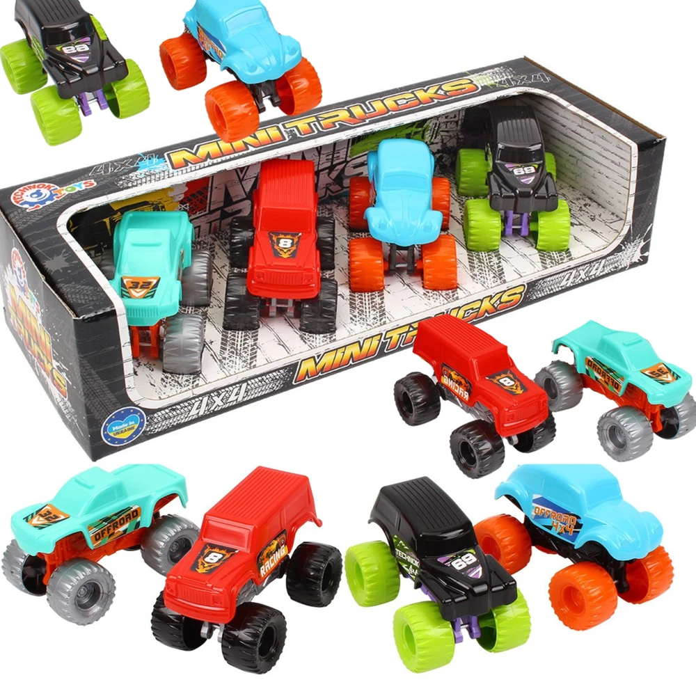 Technok mini automobilių rinkinys 4 vnt