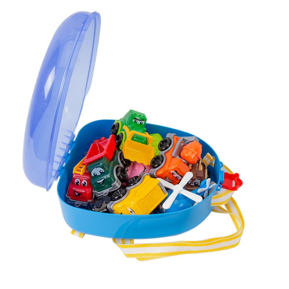 Technok mini mašinėlių rinkinys kuprinėje