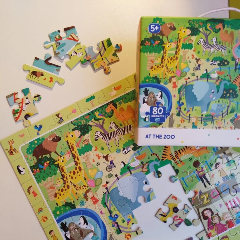 Dėlionė TM Toys Dodo stebėjimo galvosūkis zoologijos sode