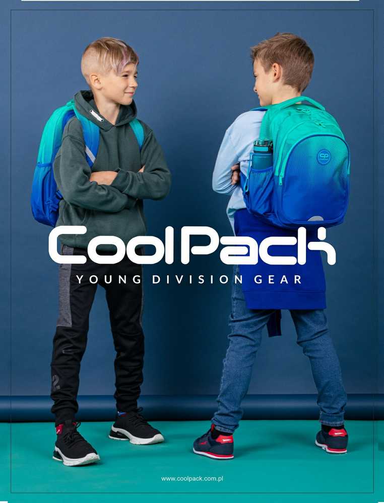 Cool Pack Forminis trijų skyrių penalas su priedais CoolPack Jumper 3 Gradient Frape E67508