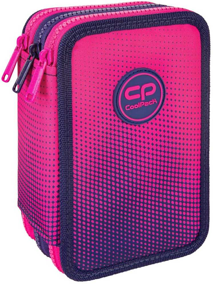 Cool Pack Forminis trijų skyrių penalas su priedais CoolPack Jumper 3 Gradient Frape E67508