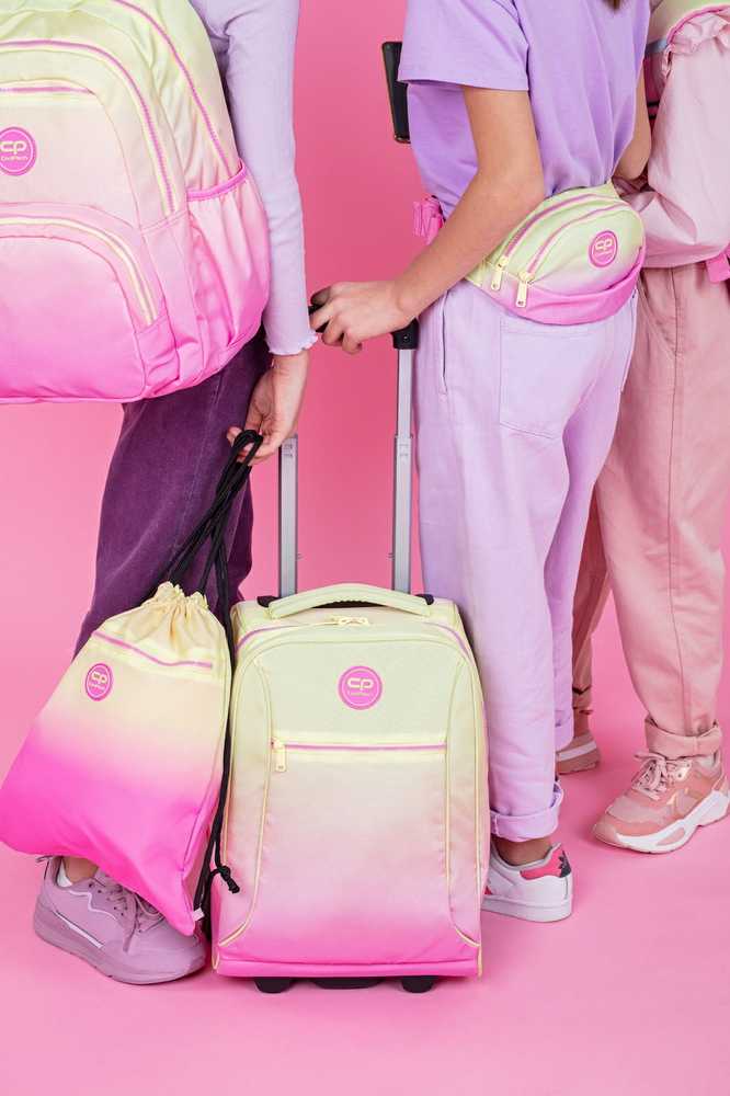 Cool Pack Forminis trijų skyrių penalas su priedais CoolPack Jumper 3 Gradient Frape E67508