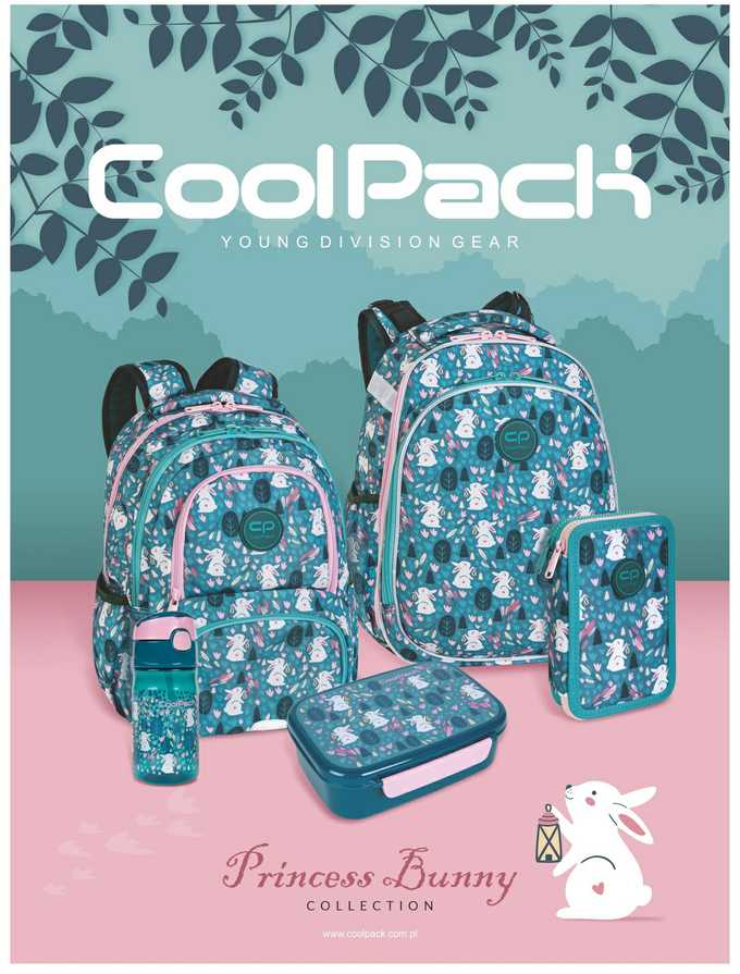 Cool Pack Forminis dviejų skyrių penalas su priedais CoolPack Jumper 2 Dancefloor