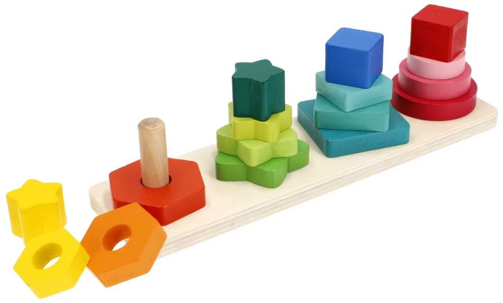 Dėlionė Mega Creative PIRAMIDKA DREW 28X8X8 MC WOOD PUD 70