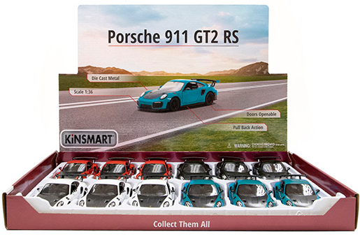 Trifox AST. AUTO x 12 mtal., 1:3, Porche 911 GT2,4 kol