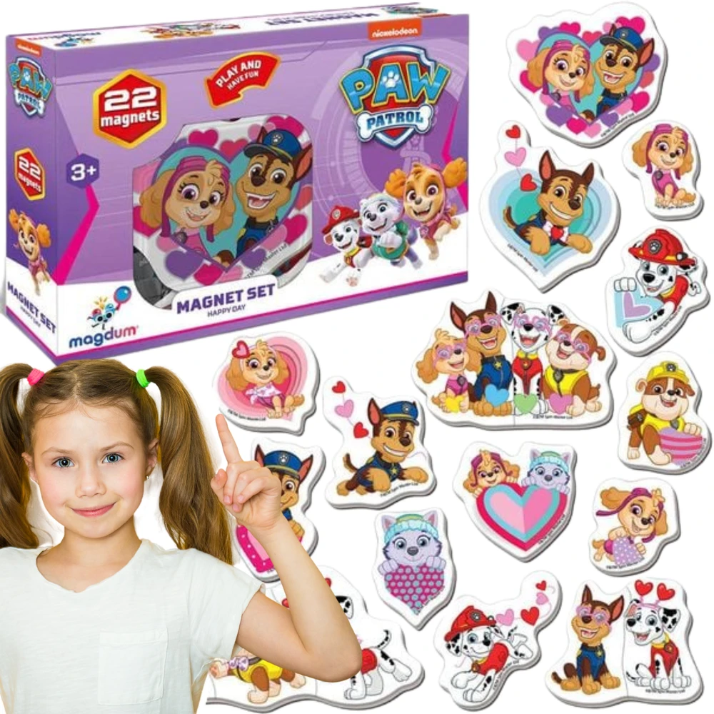 Technok Magnetukų rinkinys Paw Patrol Happy Day 22 vnt