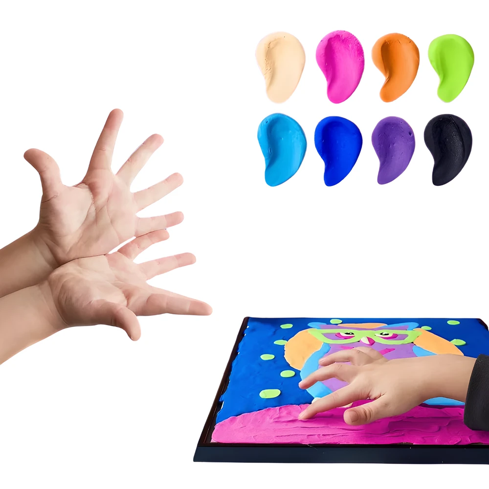 „OKTO 3D ARTISTIC KIT“ „pasidaryk pats“ modeliavimas ir tapyba „Pelėda“