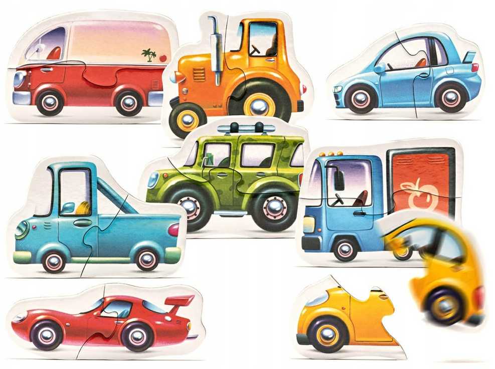 Levenya Puzzlika dėlionė "Transportas"