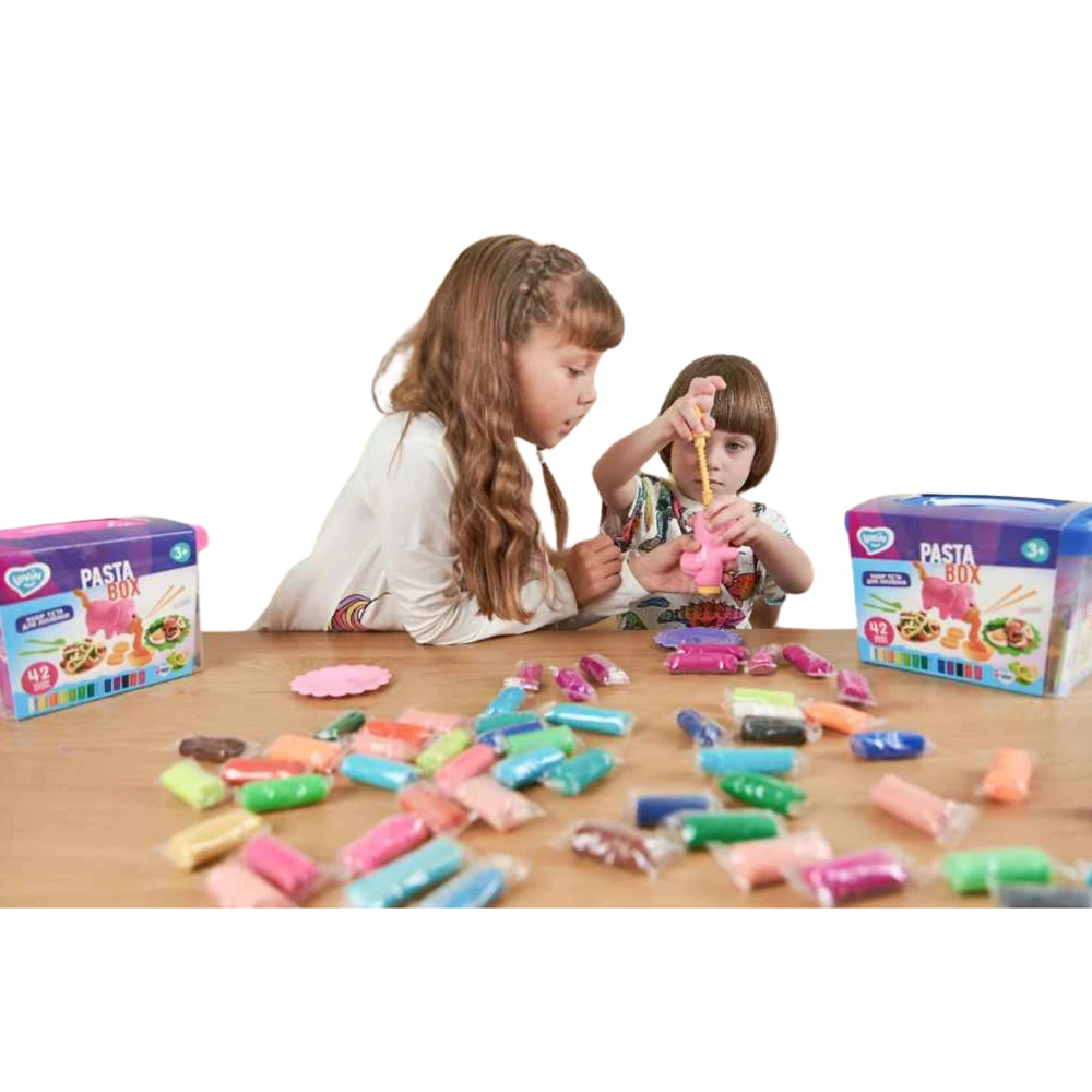 Maksik Okto Gluty Maksik Ciastolina Creativity rinkinys Makaronų dėžutė 41138 UA