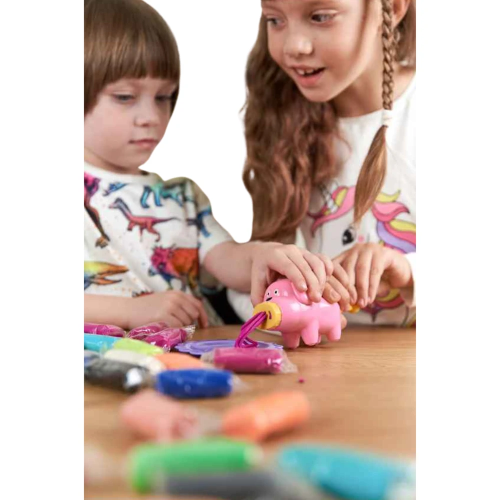Maksik Okto Gluty Maksik Ciastolina Creativity rinkinys Makaronų dėžutė 41138 UA