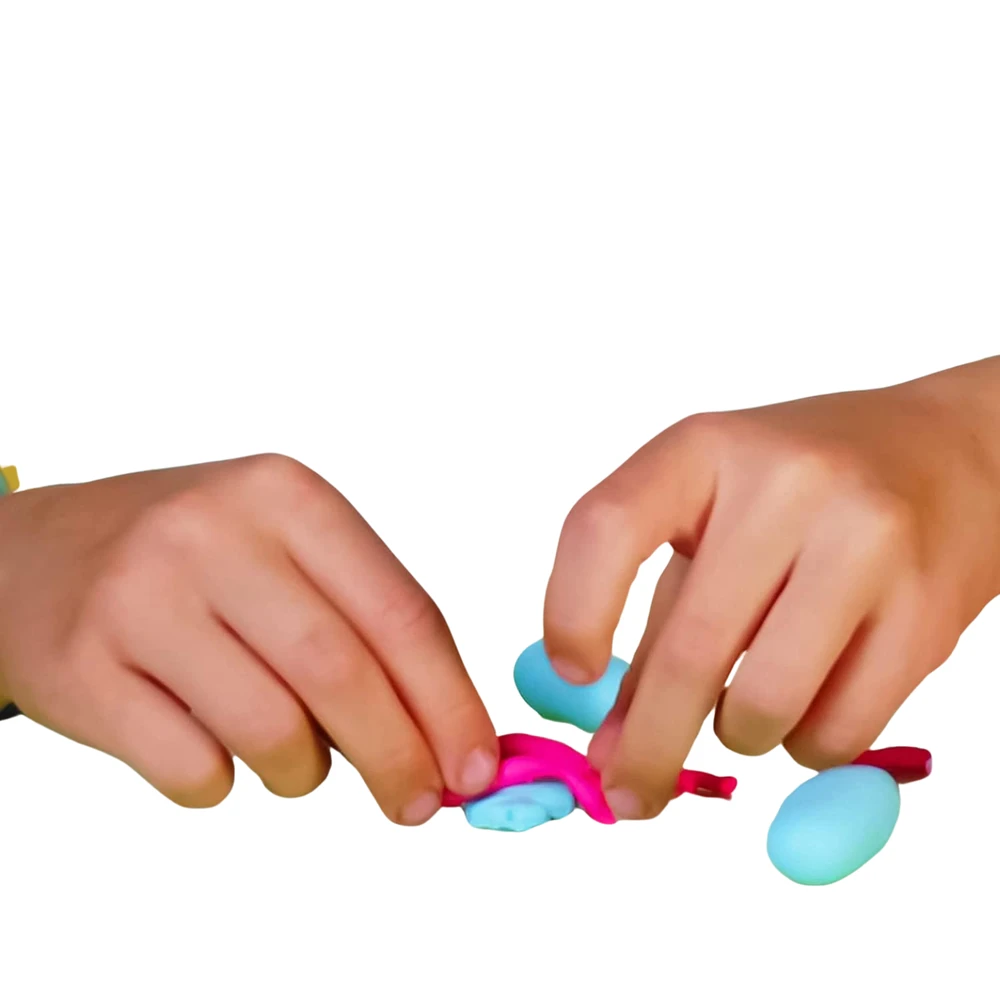 Maksik Okto Gluty Maksik Ciastolina Creativity rinkinys Makaronų dėžutė 41138 UA