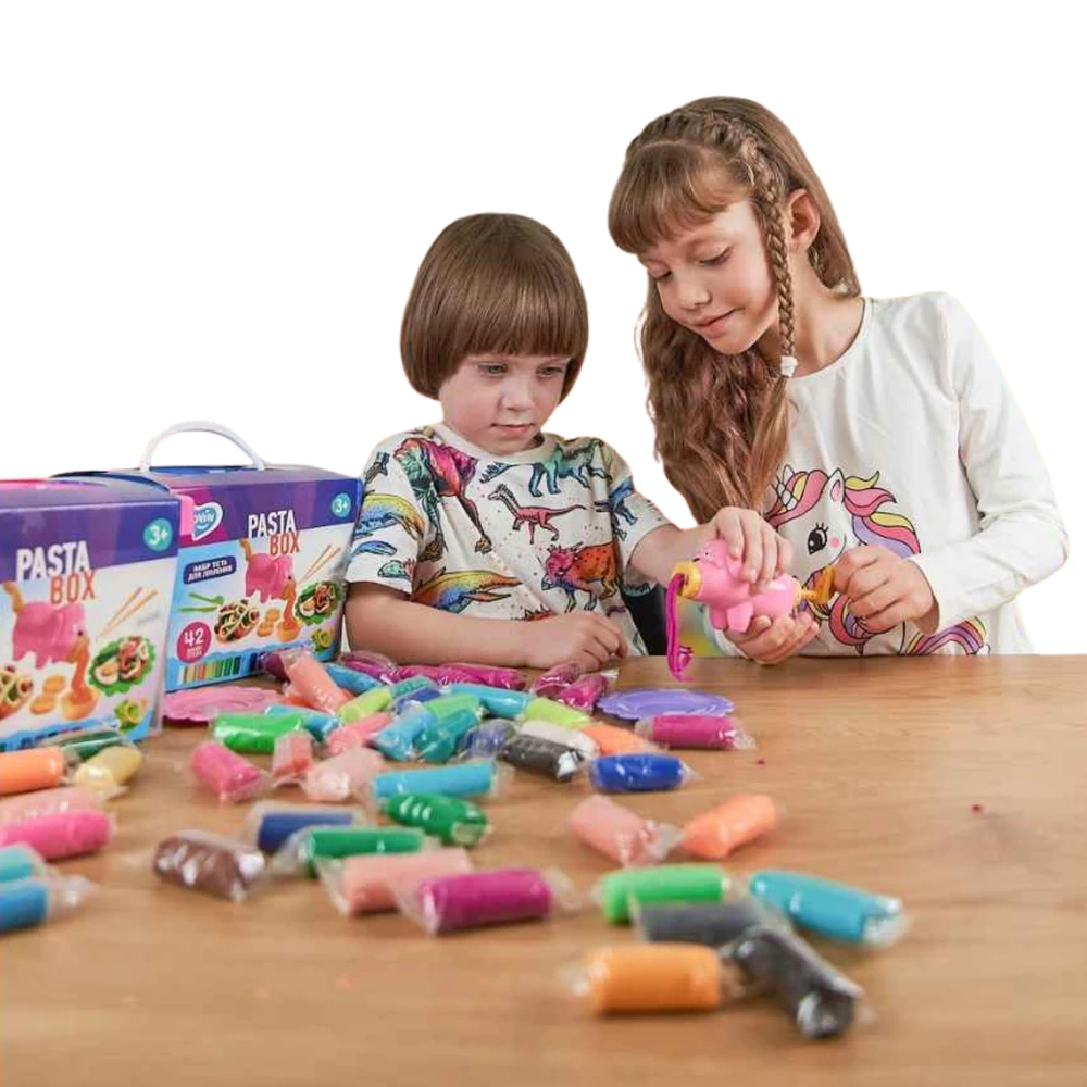 Maksik Okto Gluty Maksik Ciastolina Creativity rinkinys Makaronų dėžutė 41138 UA