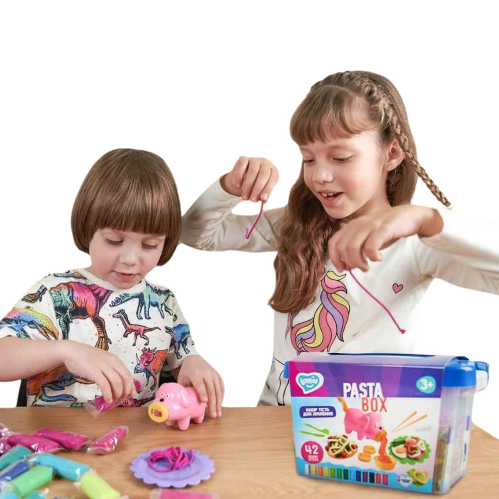 Maksik Okto Gluty Maksik Ciastolina Creativity rinkinys Makaronų dėžutė 41138 UA