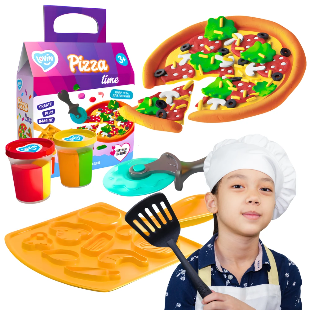 Maksik Okto Gluty Lovin Kūrybinis rinkinys picos, tešlos modeliavimui 41143