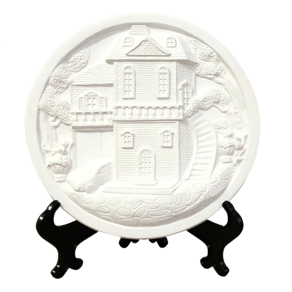 Pronice KŪRYBINIS MENINIS RINKINYS PAINT HOUSE DAŽAI GIPSAS MAŽAS 3D DAILINKAS