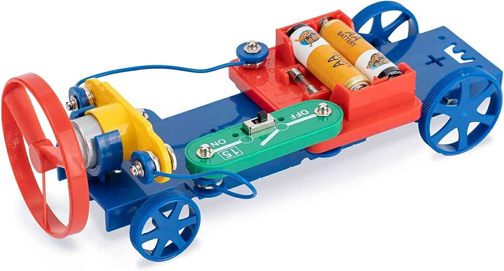 Mokomasis rinkinys – Elektronikos paslaptys – elektromobilis – Dromader 87291